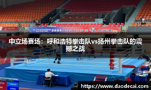中立场赛场：呼和浩特拳击队vs扬州拳击队的震撼之战